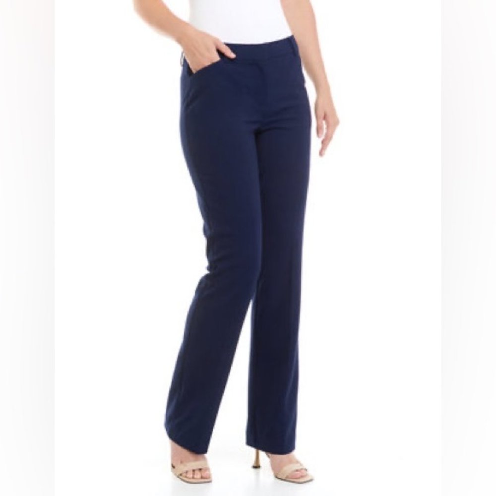 NWT The Limited Black Drew Collection Dress Pants Indigo blue-grey